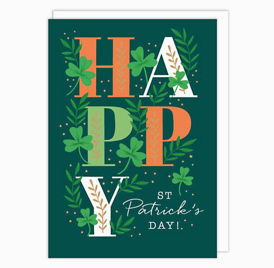 Botanical St. Patrick's Day Card