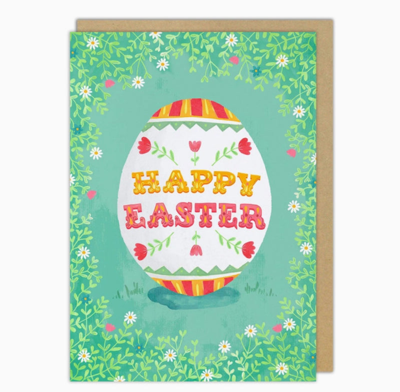 Ornate Egg Easter Card