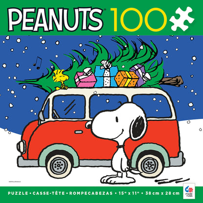 Peanuts Holiday Peace and Presents Puzzle - 100pc