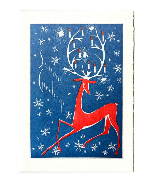 Lucia Season's Greetings Stag Holiday Cards