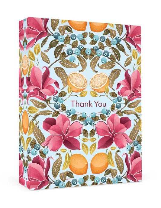 Catherine Marion: Lemons and Magnolia Thank You Boxed Note Cards