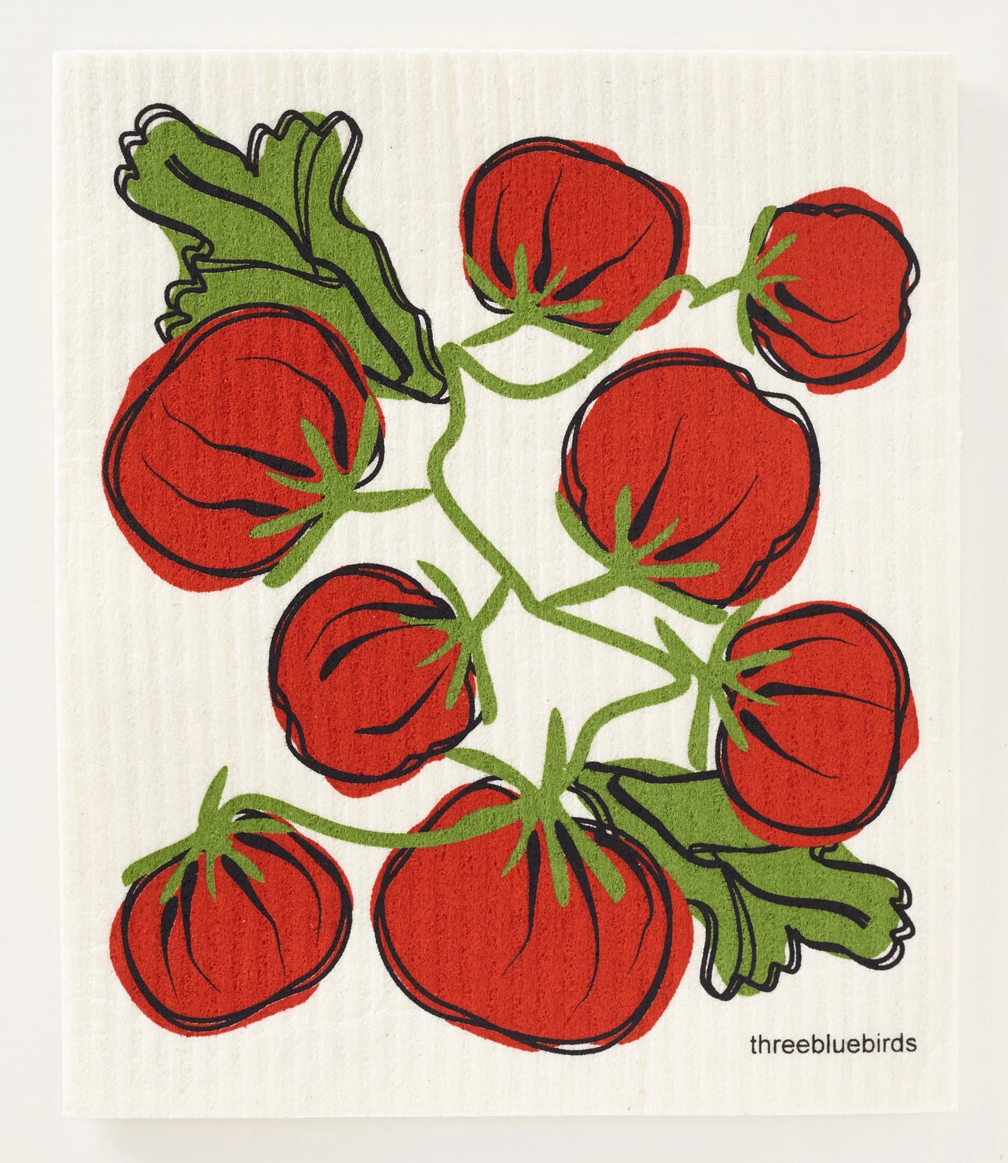 Tomatoes Swedish Dishcloth