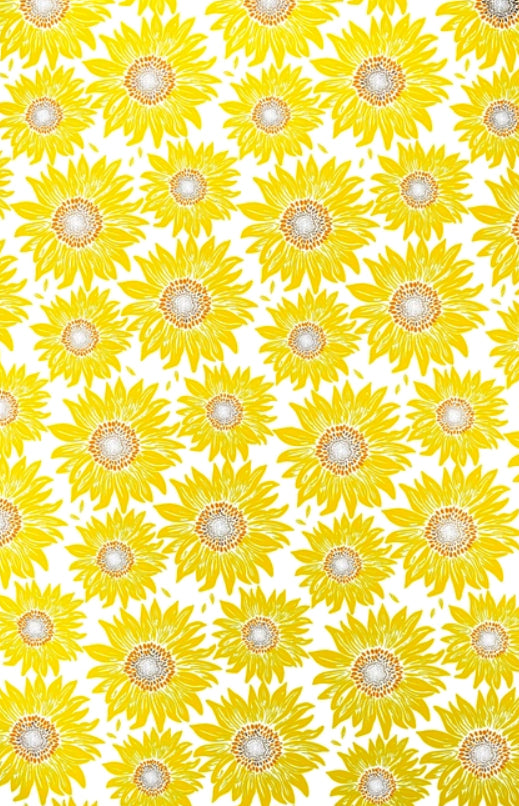 Sunflowers Gift Wrap, 2 Rolls/4 Sheets