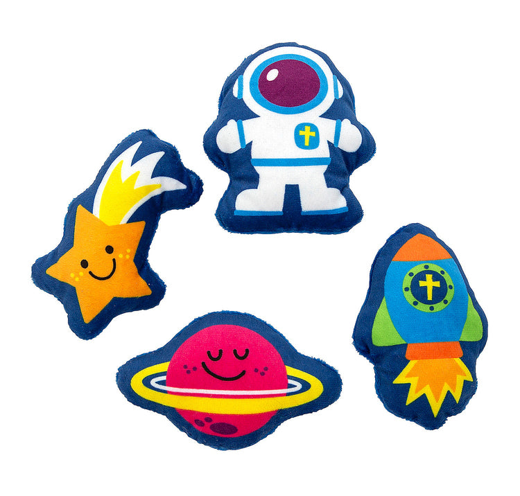 Mini Outer Space Plush Toys, Set of 4 – Allport Editions