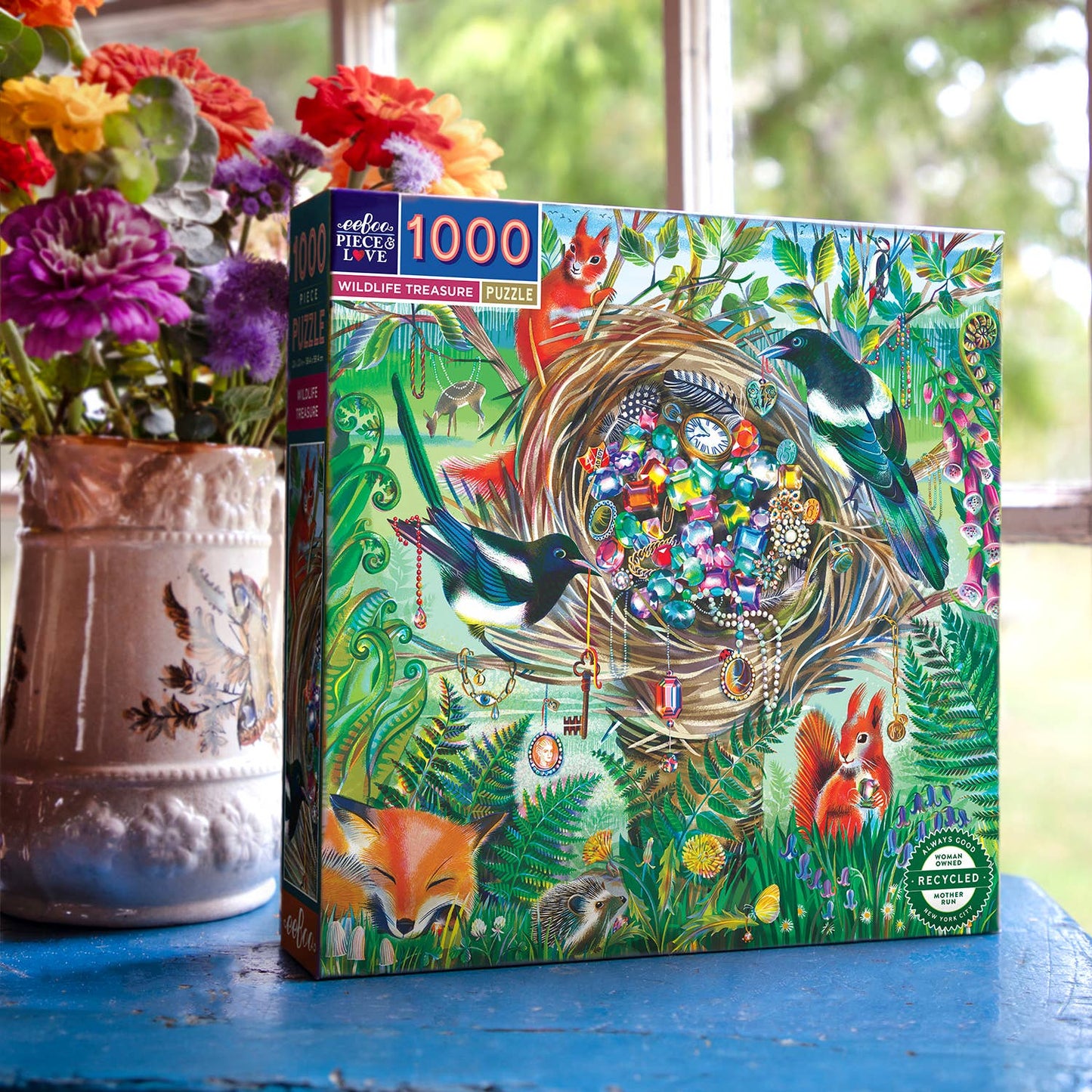 Wildlife Treasure Piece Puzzle - 1000pc