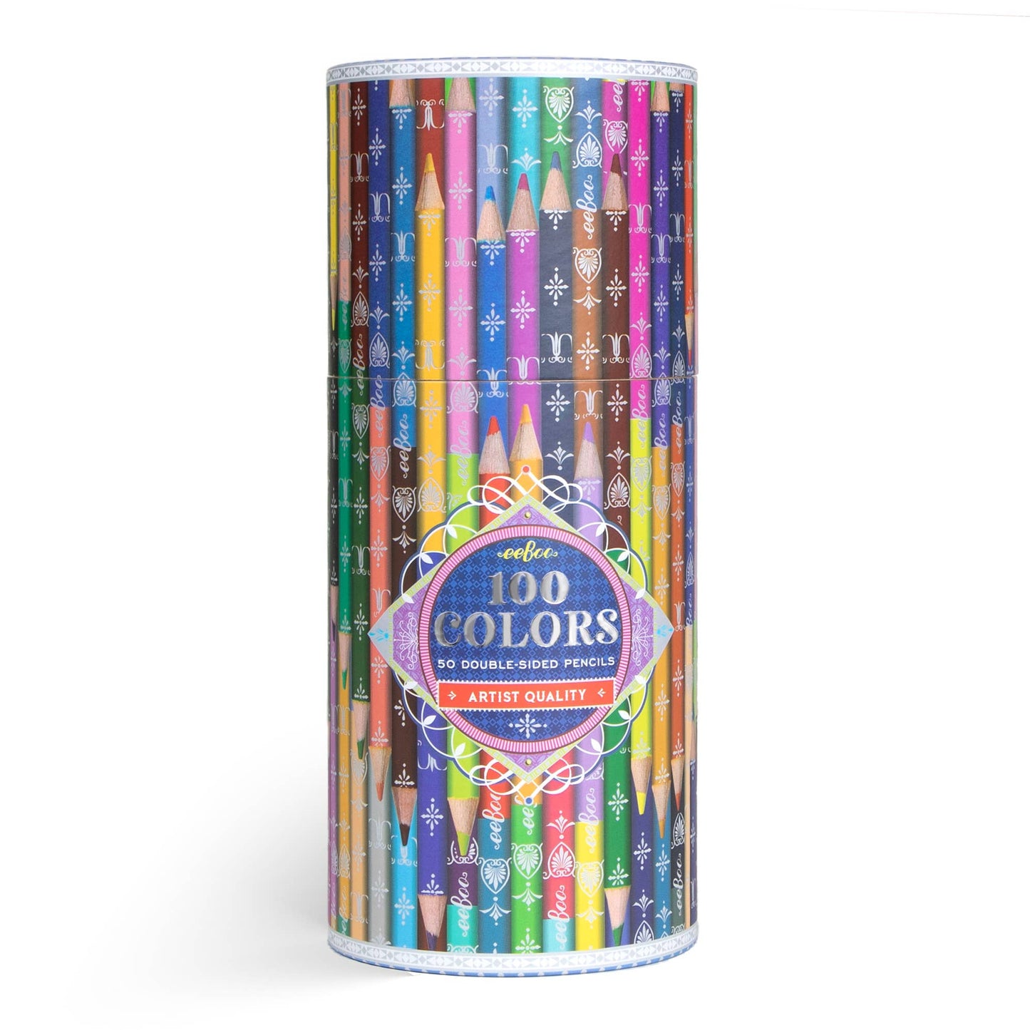 100 Colors 50 Double-Sided Pencils