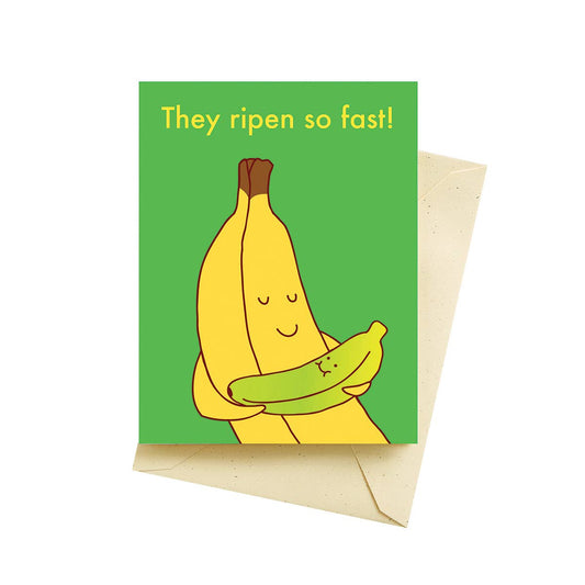 Banana Baby New Baby Card