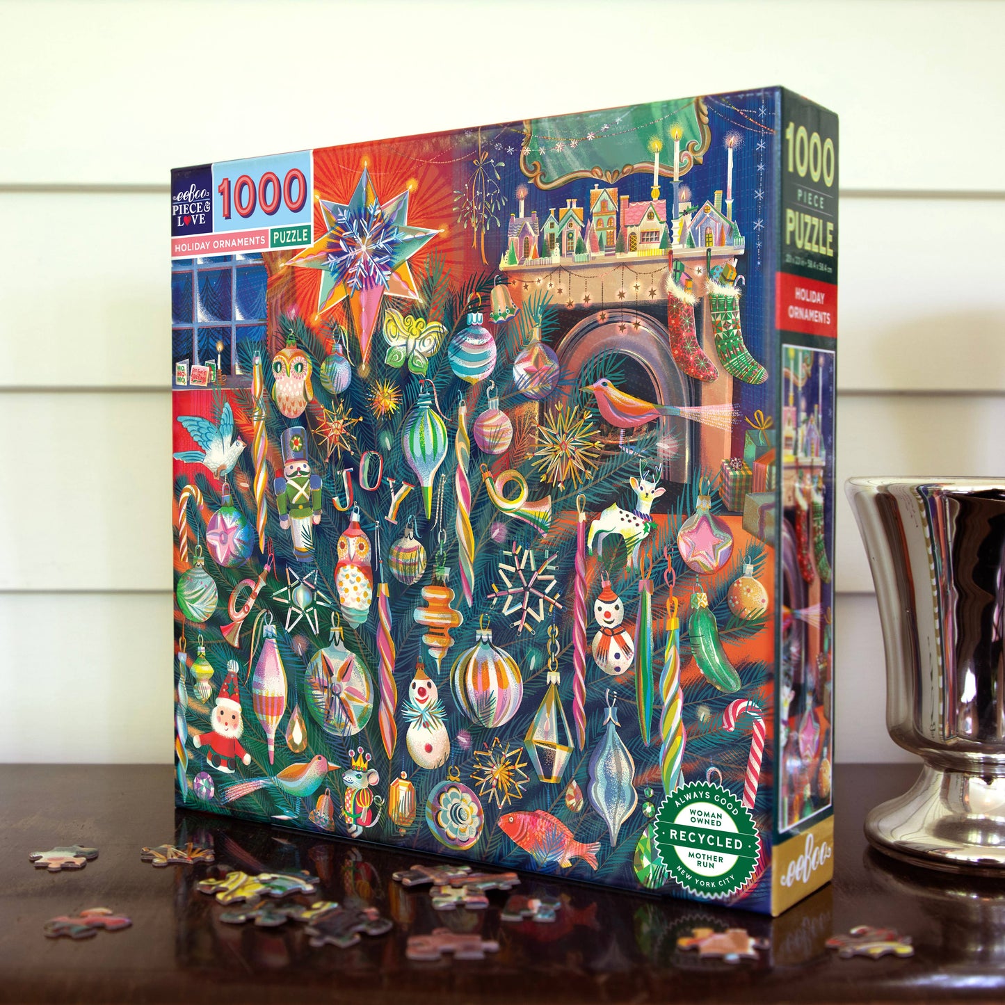 Holiday Ornaments Puzzle - 1000pc