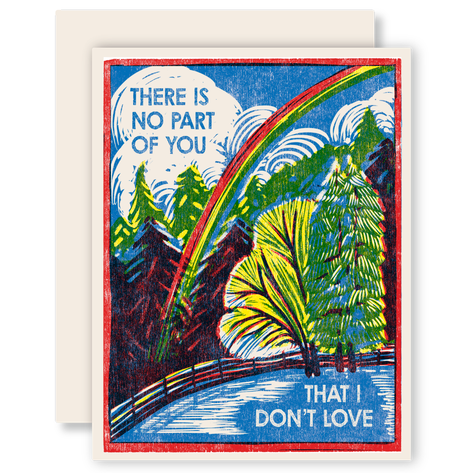 No Part of You Love Card