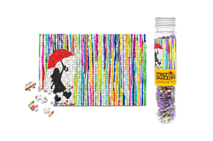 Rainbow Rain Micro Puzzle - 150pc