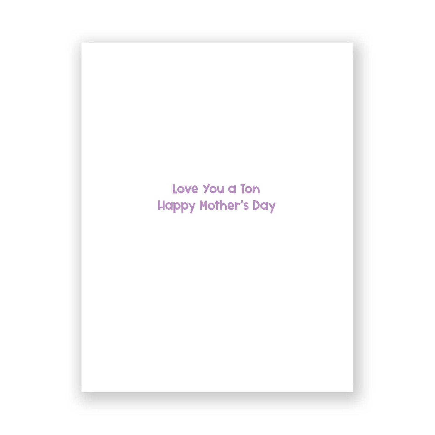 Elephant Family Mother's Day Card