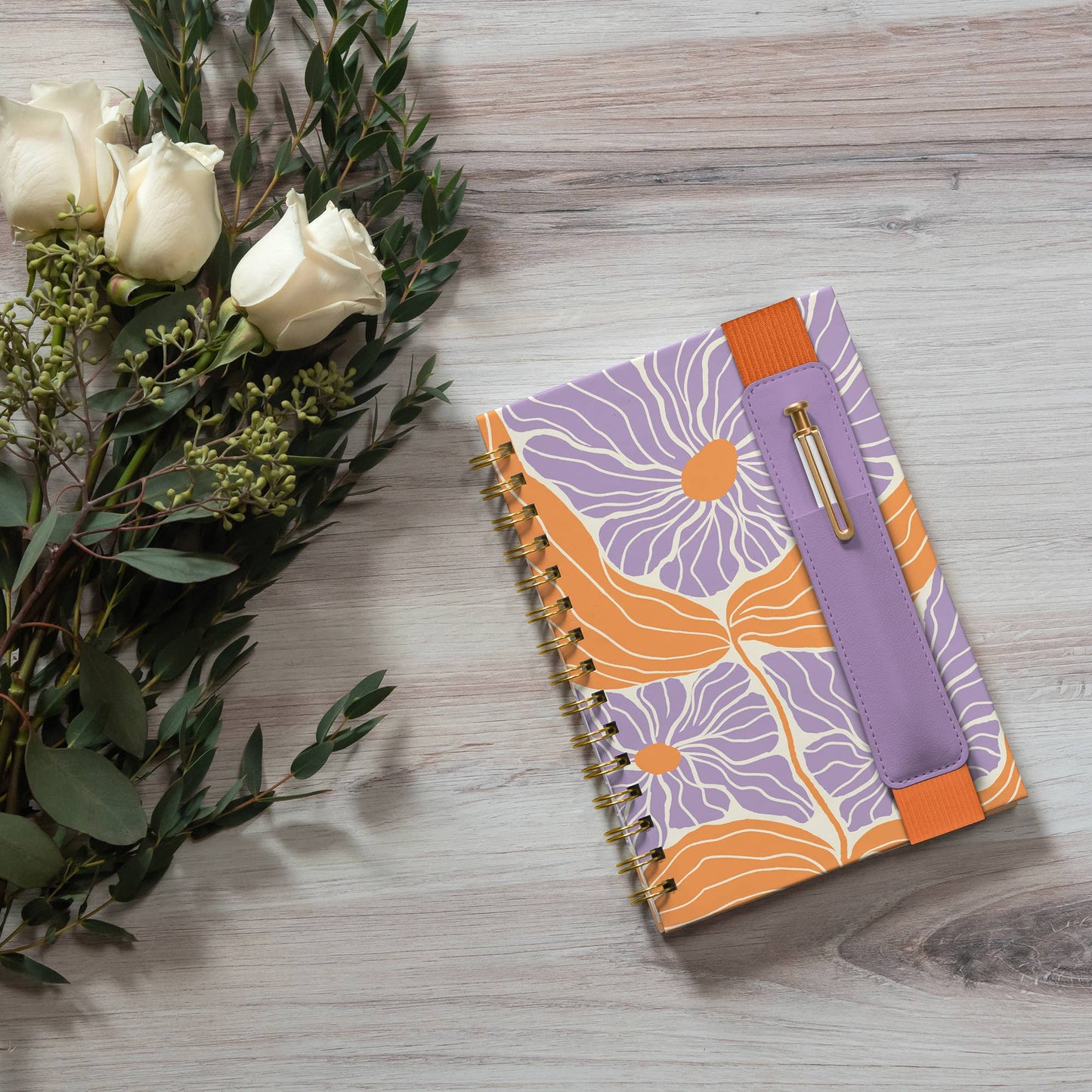 Abloom Oliver Notebook with Pen Pocket