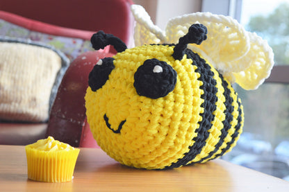 Bob the Bumblebee Knitty Critters Crochet Kit