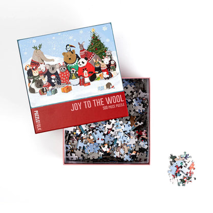 Joy to the Wool Holiday Puzzle - 500pc