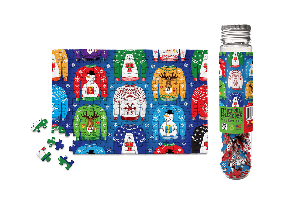 Holidays Sweater Micro Puzzle - 150pc