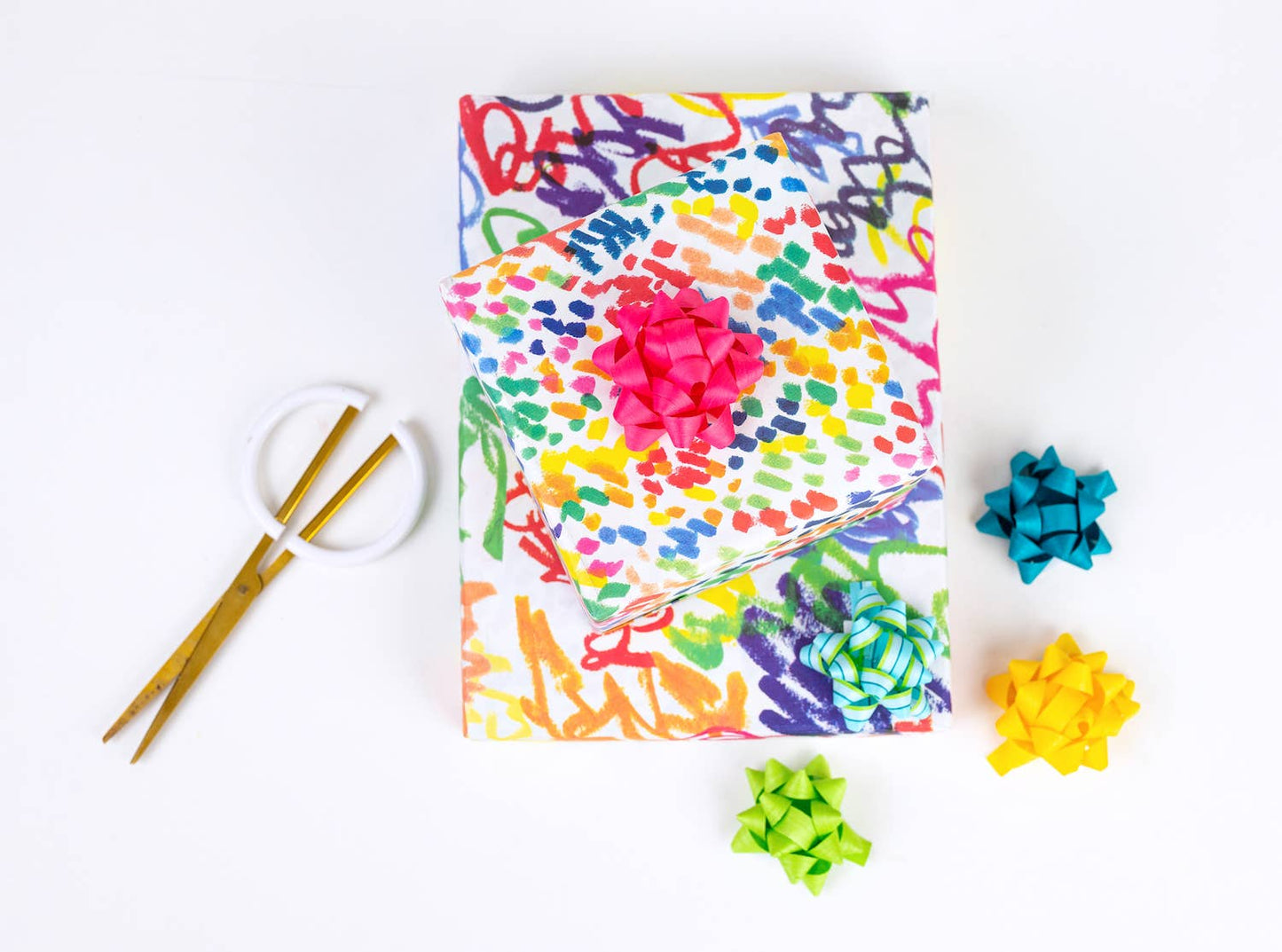 Funfetti Squiggles Party Reversible Eco-Wrap