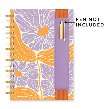 Abloom Oliver Notebook with Pen Pocket