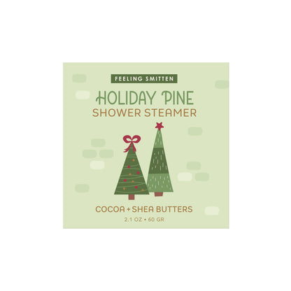 Pine Holiday Shower Steamer