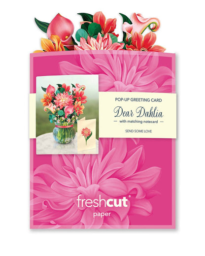 Mini Dear Dahlia Pop-up Bouquet Greeting Card