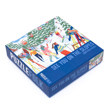 See You On the Slopes Holiday Puzzle - 1000pc