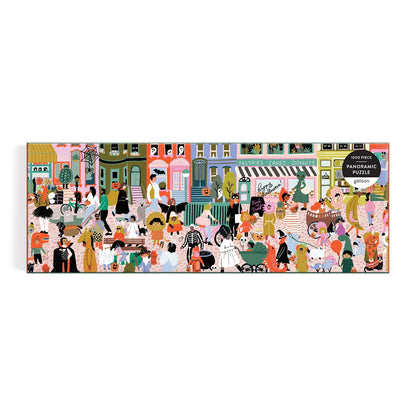 Fall Parade Panoramic Puzzle - 1000pc