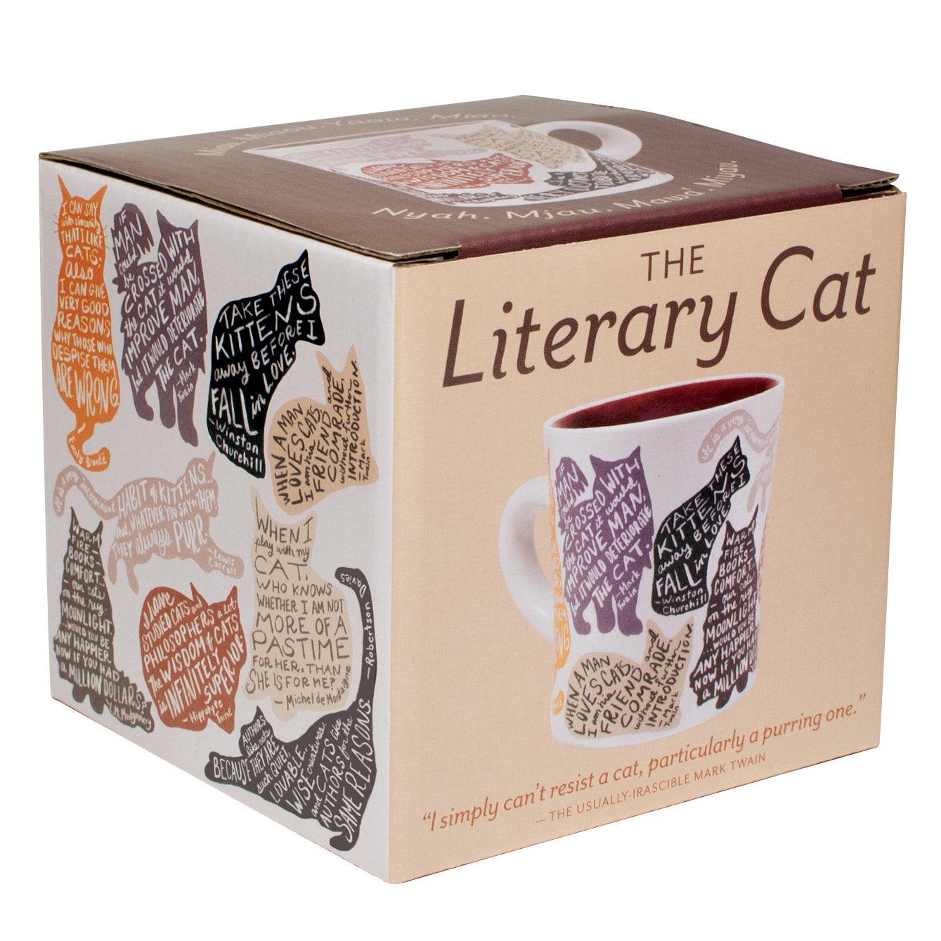 Literary Cat Mug