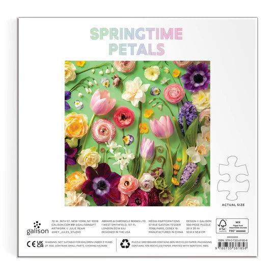 Springtime Petals Puzzle - 500pc