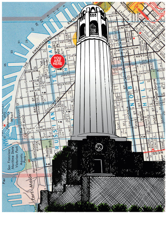 Coit Tower Card