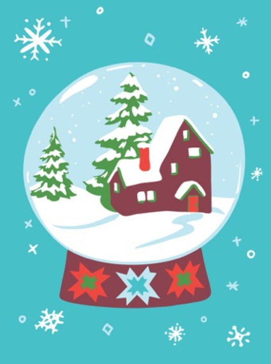 Snowglobe Boxed Holiday Cards