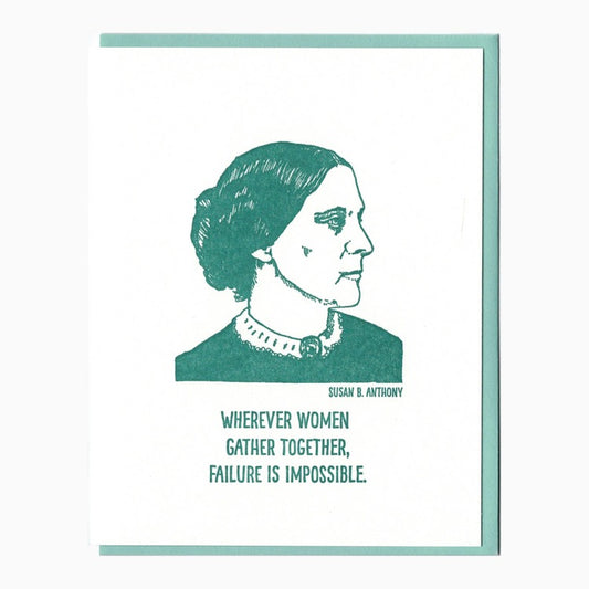 Susan B. Anthony Card