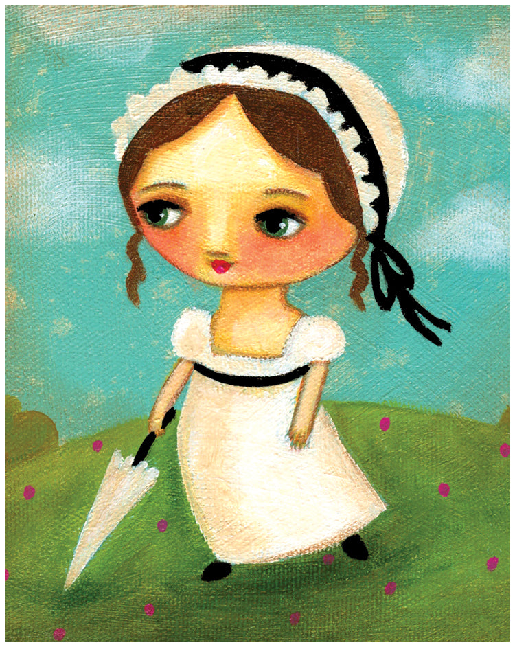 Austen Walk Mini Card