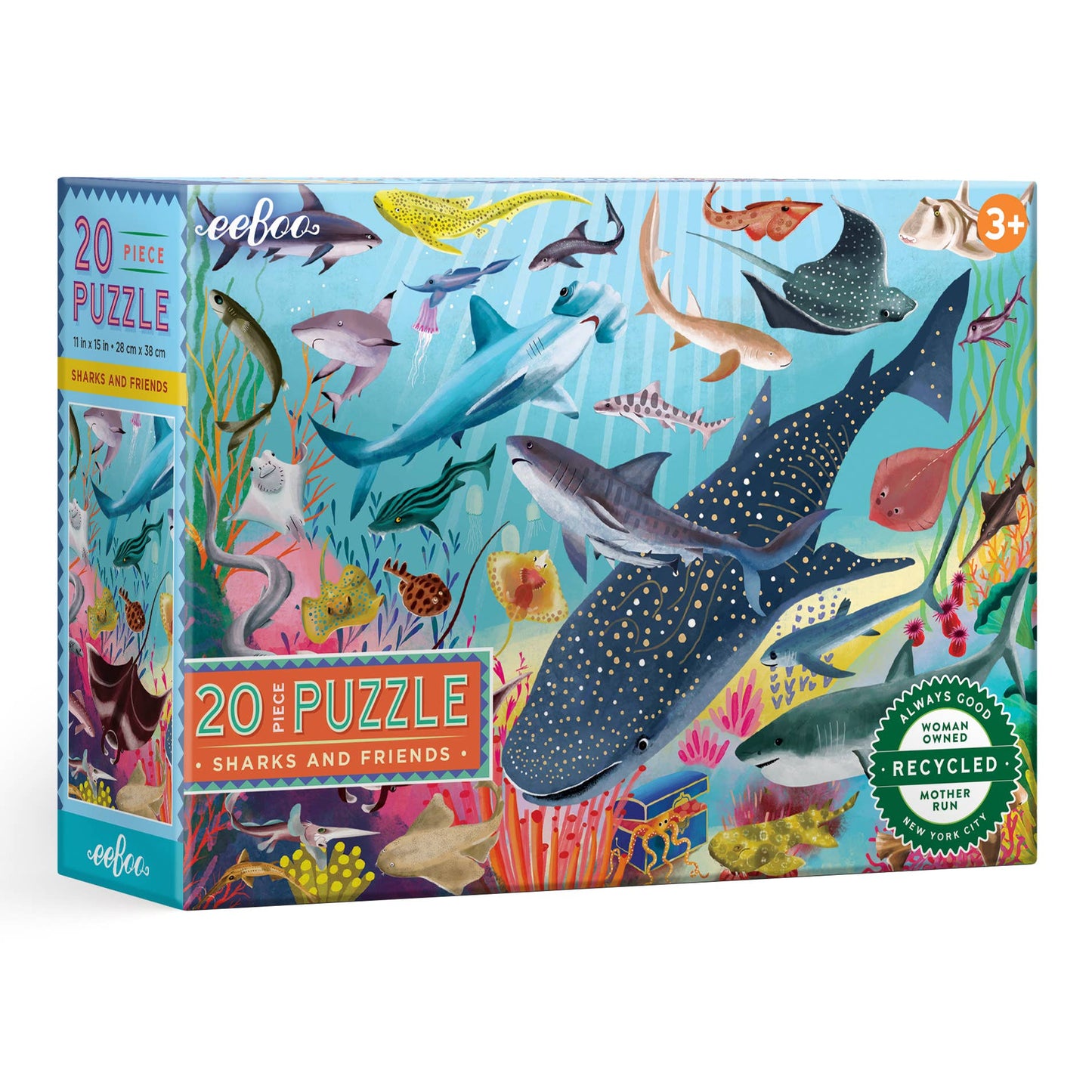 Sharks and Friends Puzzle - 20pc