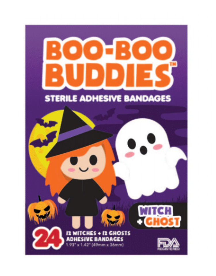 Witch & Ghost Shaped Kids Bandages