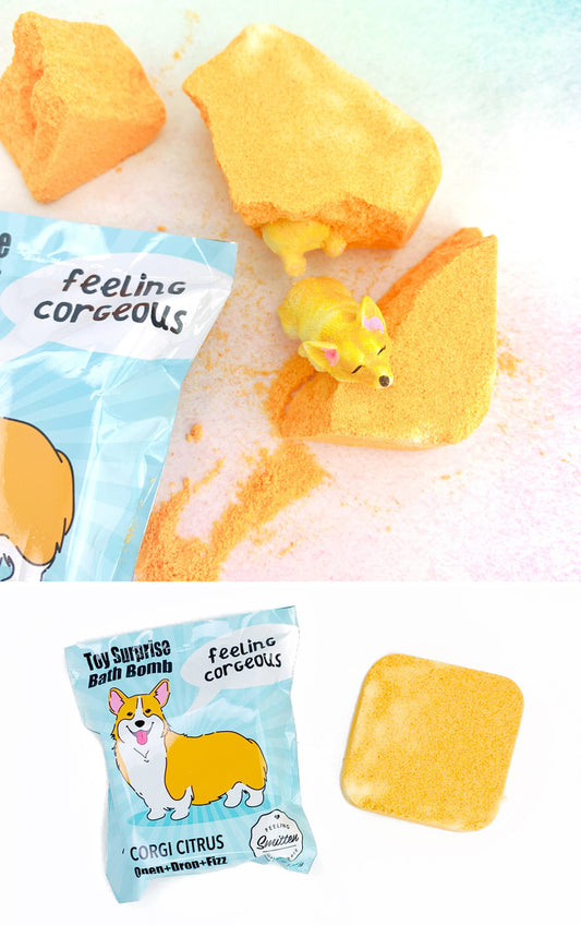 Corgi Surprise Bath Bomb