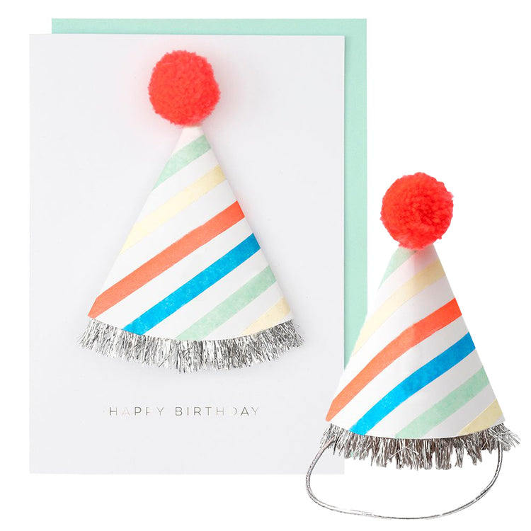 Birthday Hat Pop-Up Card