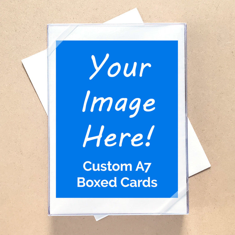 Your Design Here! Custom A7 Boxed Note Cards