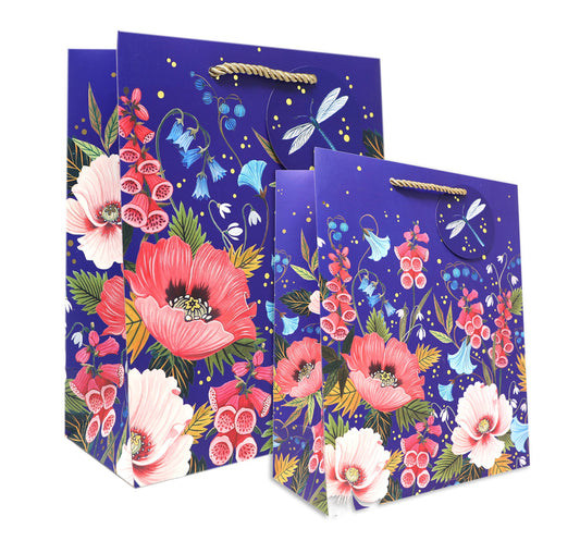 Dragonfly Blooms Gift Bag