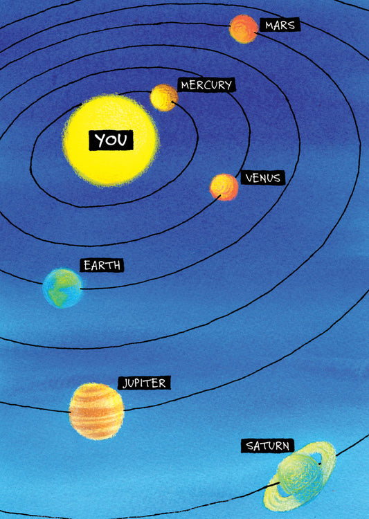 Solar System Card