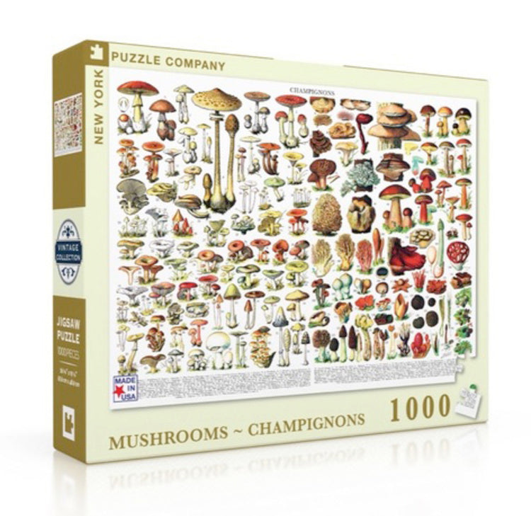 Mushrooms (Champignons) Puzzle - 1000pc