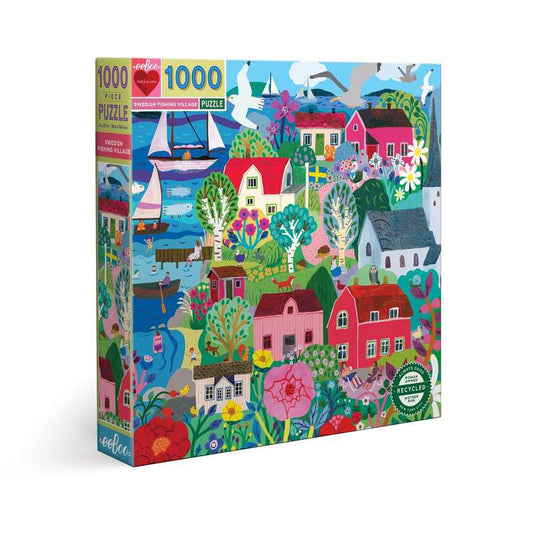 Swedish Fishing Village Puzzle - 1000pc