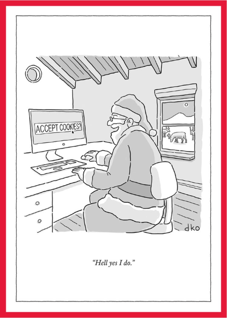 Accept Cookies New Yorker Holiday Cards