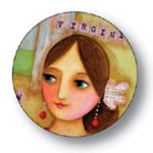 Virginia Woolf Button