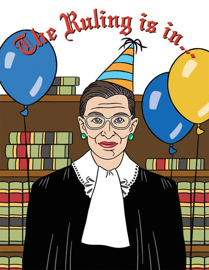 RBG Supreme BIRTHDAY Card