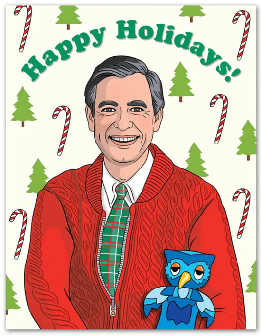 Mister Rogers Happy Holiday Card