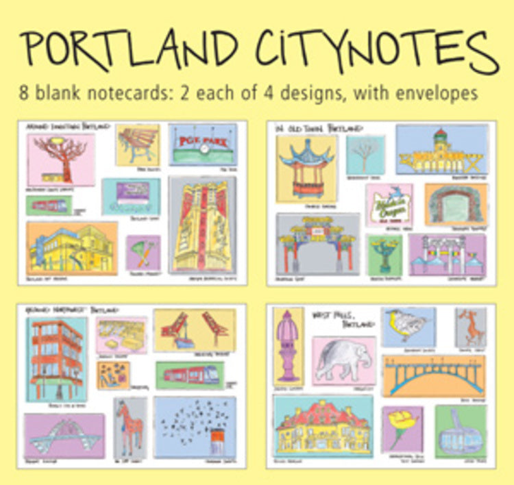 Portland CityNotes Assorted Notes