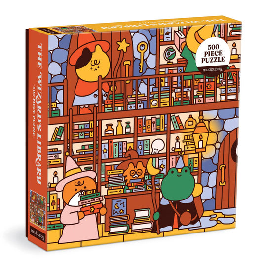 The Wizard's Library Puzzle - 500pc