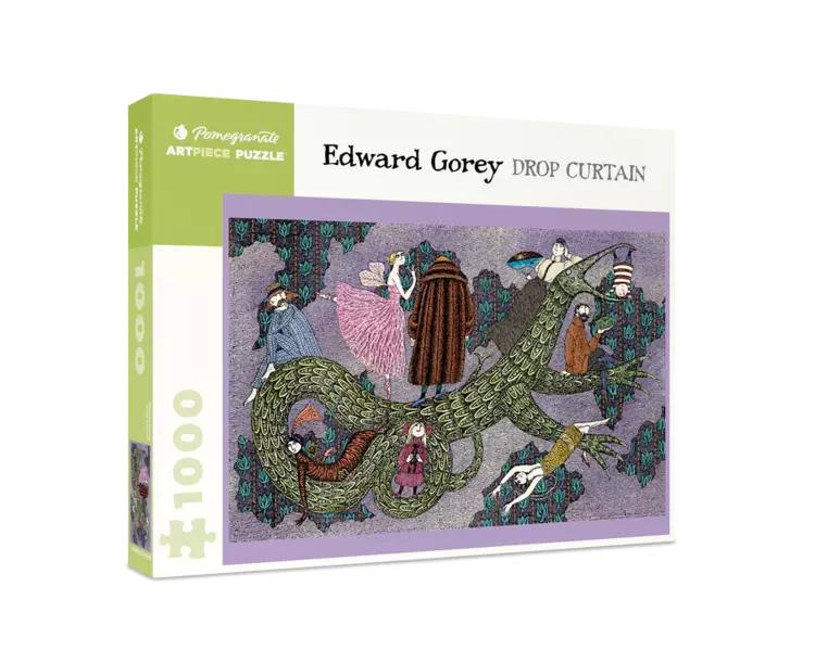 Edward Gorey: Drop Curtain Puzzle - 1000pc