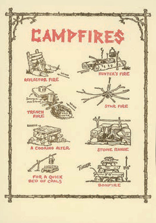 Campfires Blank Card