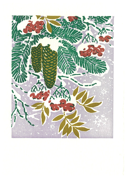 Bough and Berries Holiday Cards