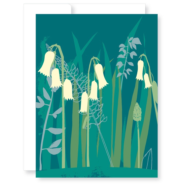 Lily Of the Valley Think of You Card